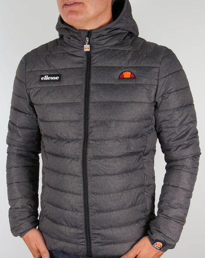 Ellesse Lombardy Bubble Jacket Graphite Grey