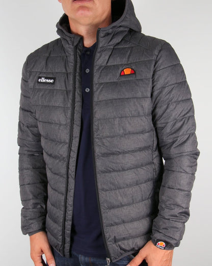 Ellesse Lombardy Bubble Jacket Graphite Grey