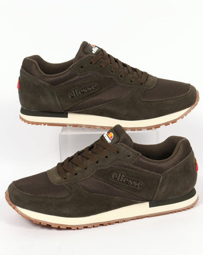Ellesse LS110 Trainers Khaki/Gum