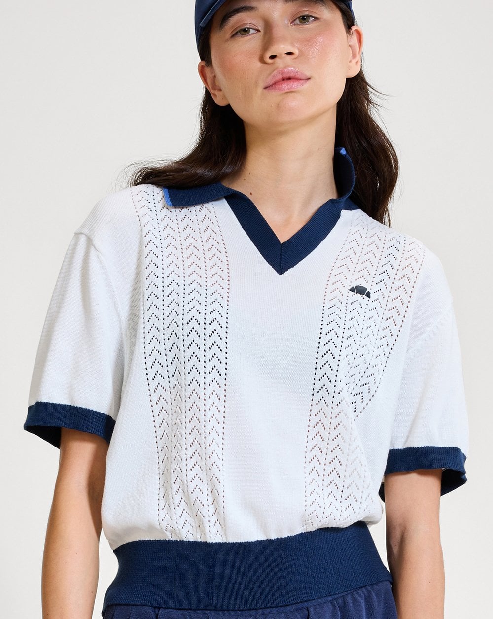 Ellesse Maurices Knit Polo White