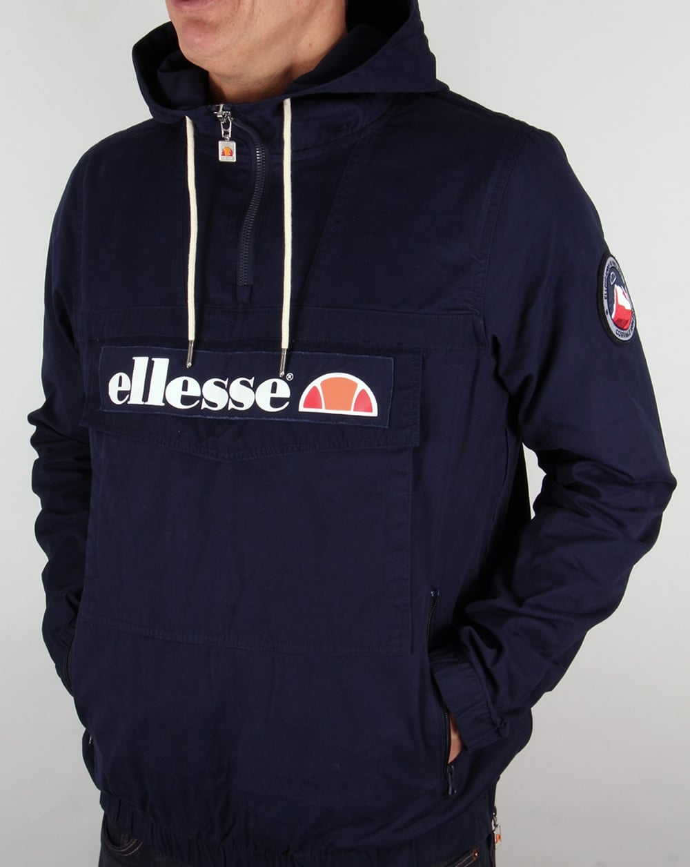 Ellesse Mont Canvas Jacket Navy