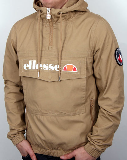 Ellesse Mont Quarter Zip Jacket Tannin