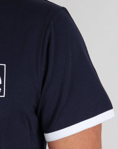 Ellesse Monte Ringer T Shirt Navy