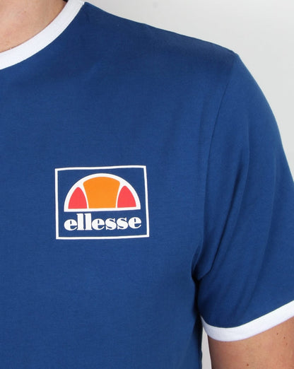 Ellesse Montefello T Shirt Royal Blue