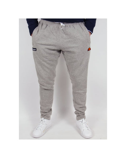 Ellesse Morrone Fleece Track Bottoms Grey Marl