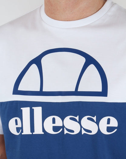 Ellesse Olympico T Shirt White/Royal