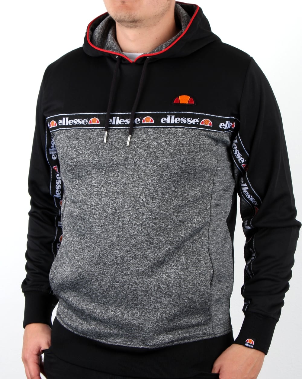 Ellesse Ottey Oh Hoody Black/charcoal Marl