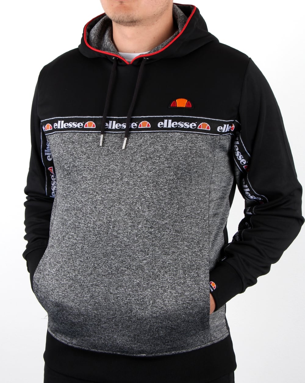 Ellesse Ottey Oh Hoody Black/charcoal Marl