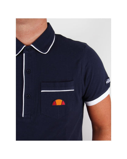 Ellesse Parma Polo Shirt Navy