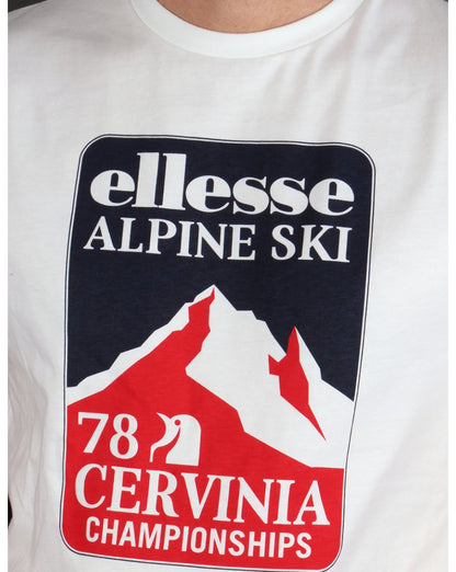 Ellesse Penguin Alpine T-shirt White