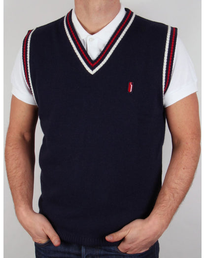 Ellesse Penguin Grivola Tank Top Navy Blue