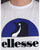Ellesse Penguin Logo T-shirt White-Royal