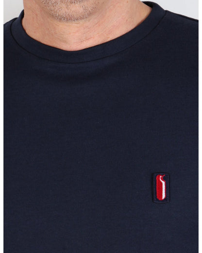Ellesse Penguin Long Sleeve T-shirt Navy Blue