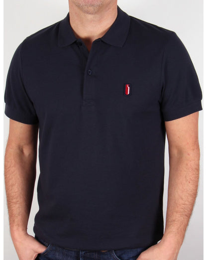 Ellesse Penguin Polo Shirt Navy Blue