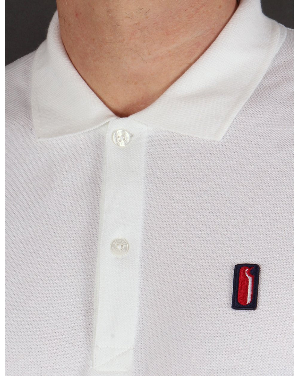 Ellesse Penguin Polo Shirt White