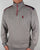 Ellesse Penguin Quarter Zip Sweat Jumper Charcoal Marl