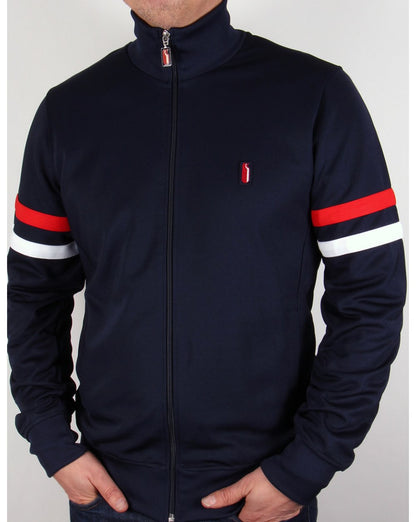 Ellesse Penguin Thoeni Track Top Navy Blue