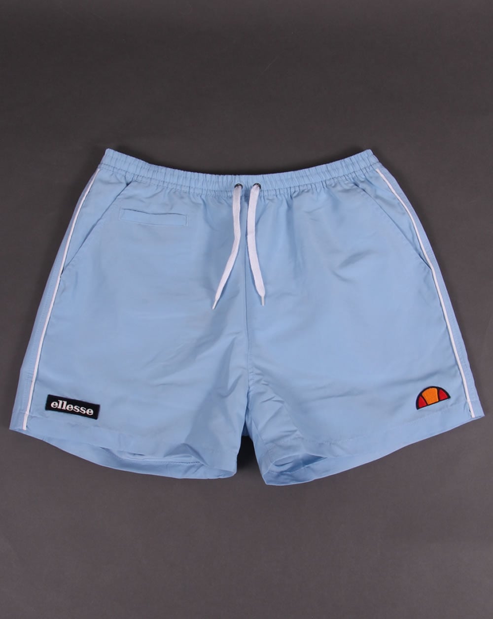 Ellesse Piping Swim Shorts Sky Blue
