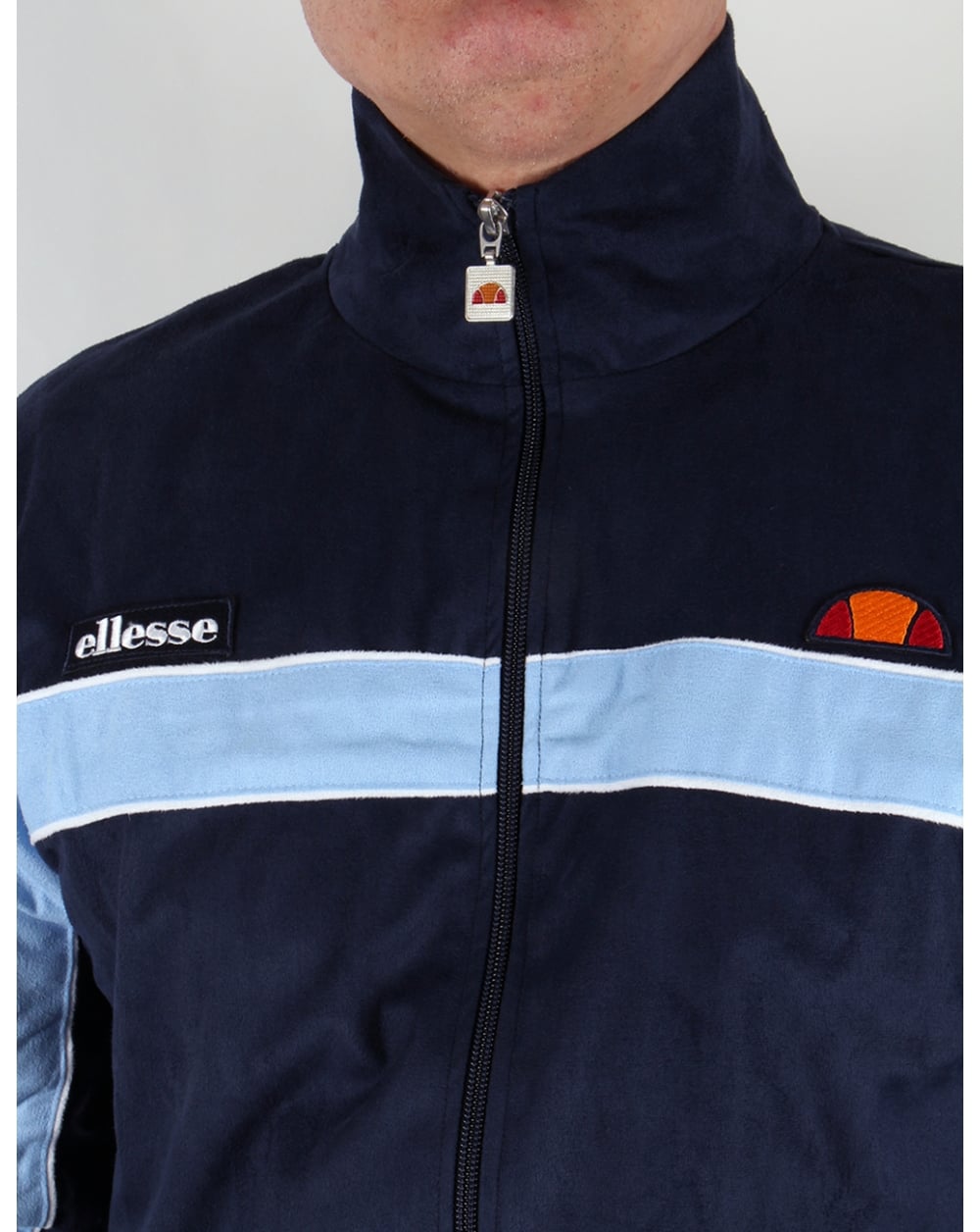 Ellesse Premium Track Top Navy/royal Blue