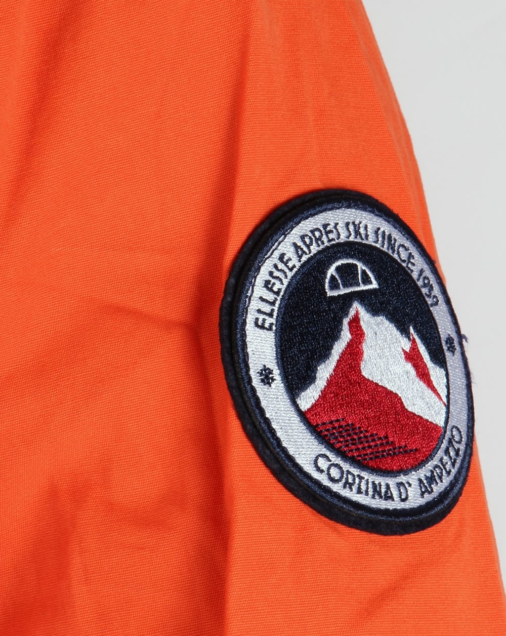 Ellesse QTR Zip Smock Jacket Orange