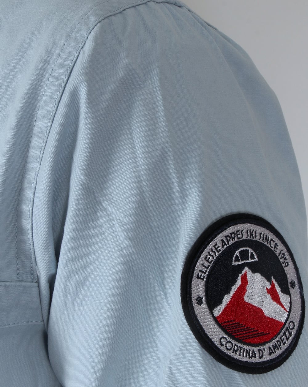 Ellesse QTR Zip Smock Jacket Sky