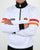 Ellesse Quarter Zip Roma Track Top White/Black
