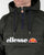 Ellesse Quarter Zip Smock Jacket Deep Khaki