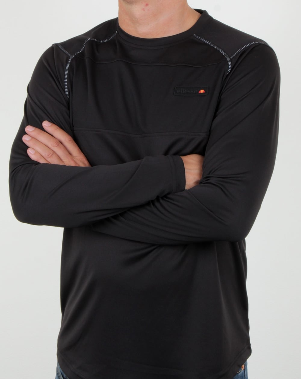 Ellesse Radiate Ls T Shirt Black