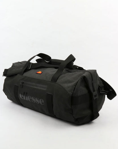 Ellesse Renato Barrel Bag Black/Charcoal Marl