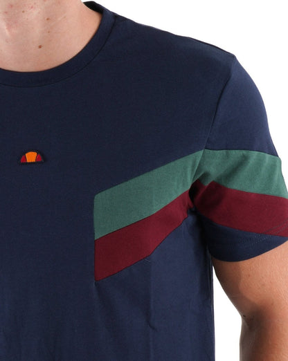 Ellesse Ricorda T Shirt Navy