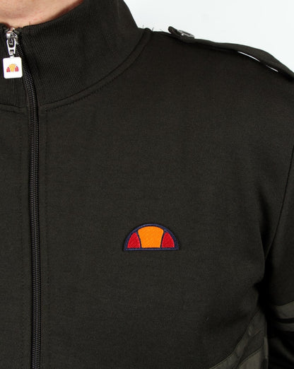 Ellesse Rimini Stripe Track Top Khaki