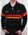 Ellesse Rimini Track Top Black/Red/Orange