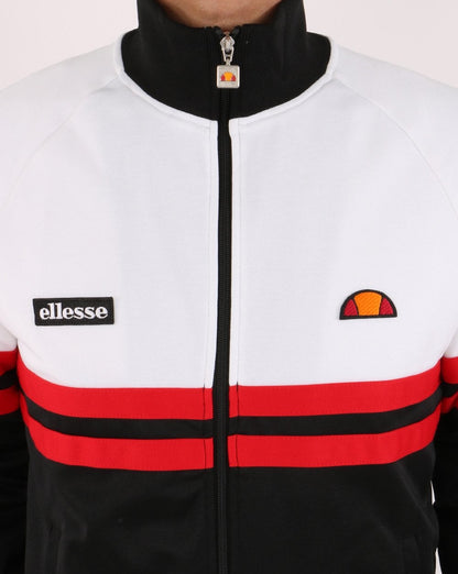 Ellesse Rimini Track Top Black/White/Red