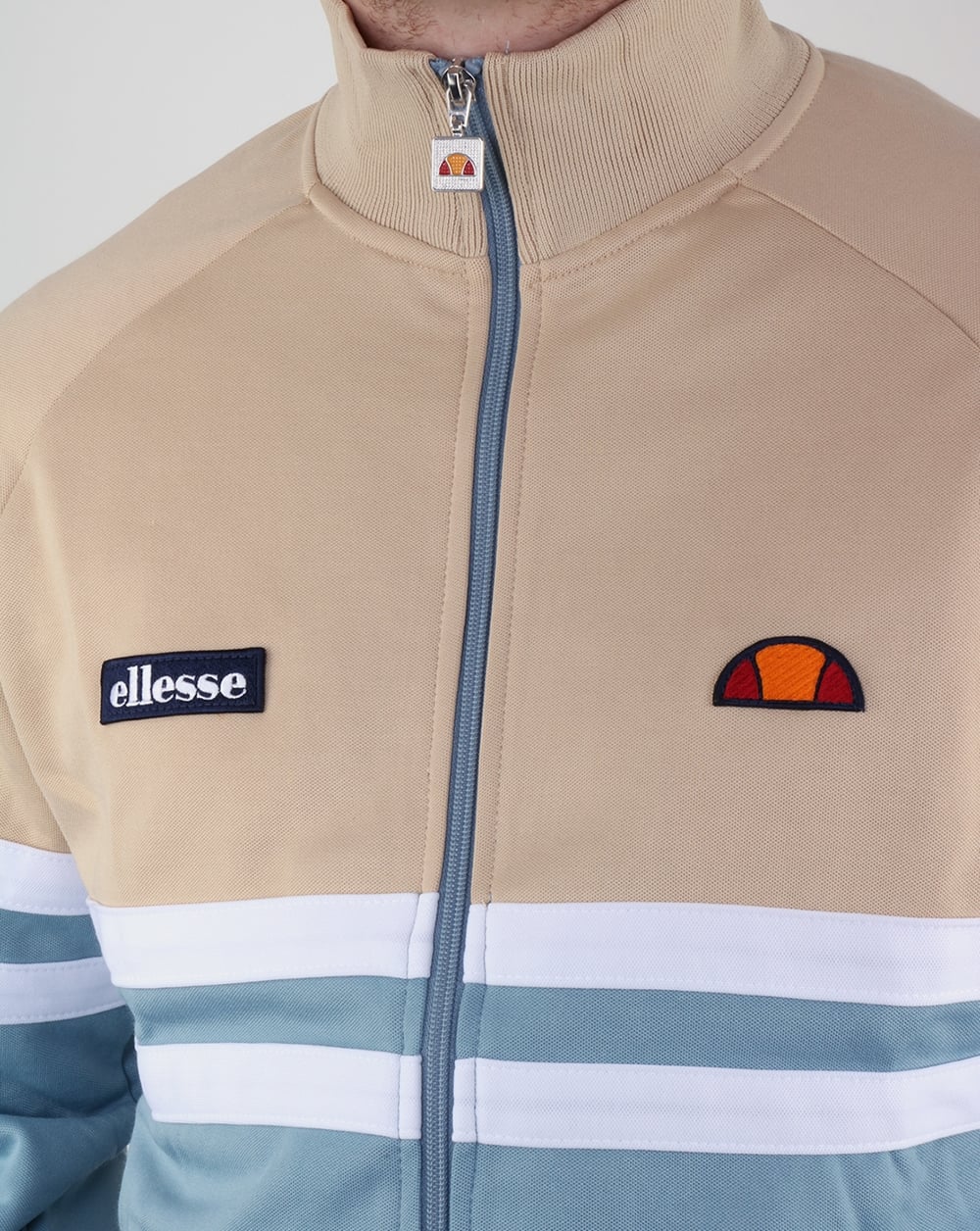 Ellesse Rimini Track Top Blue/Sand