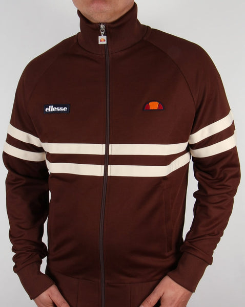 Ellesse Rimini Track Top Brown/Cream