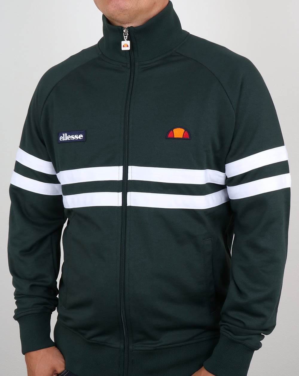 Ellesse Rimini Track Top Dark Green