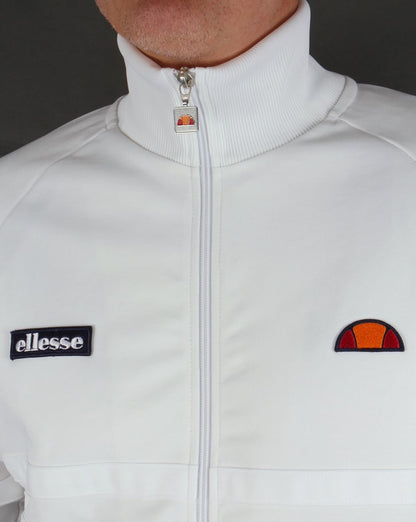 Ellesse Rimini Track Top Ice White