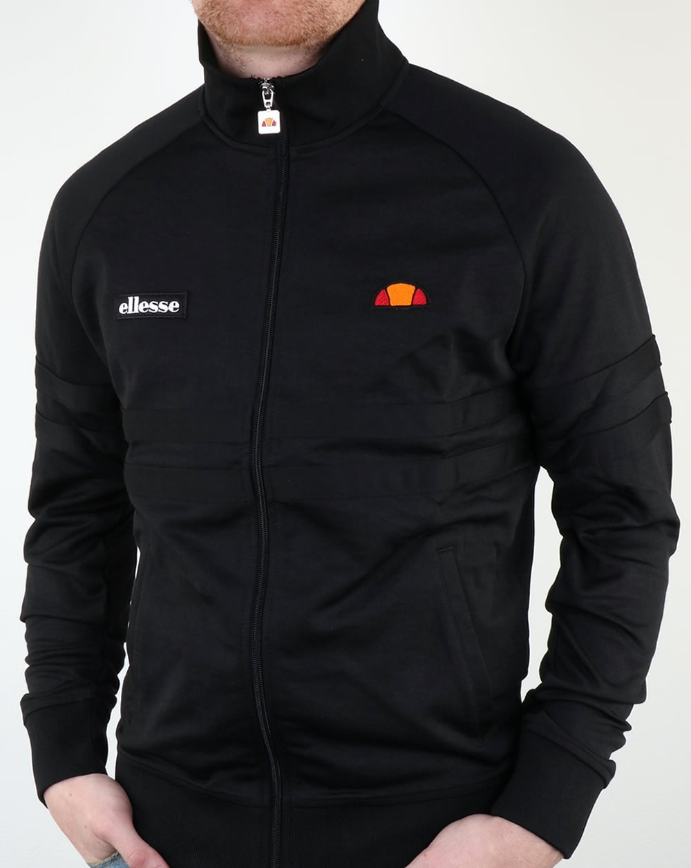 Ellesse Rimini Track Top in Black