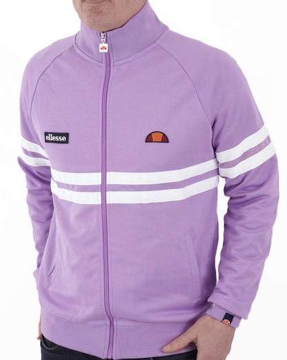 Ellesse Rimini Track Top Lilac/White