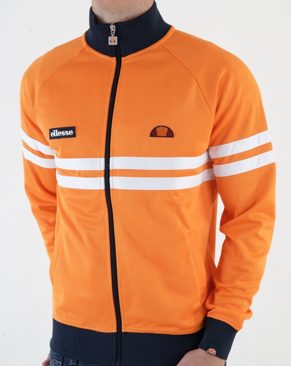 Ellesse Rimini Track Top Orange/Navy