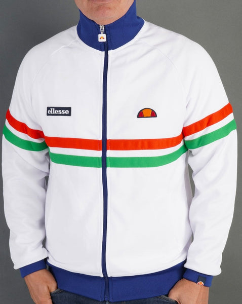 Ellesse Rimini Track Top White/Blue