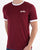 Ellesse Ringer T Shirt Burgundy