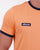 Ellesse Ringer T Shirt Orange/Navy
