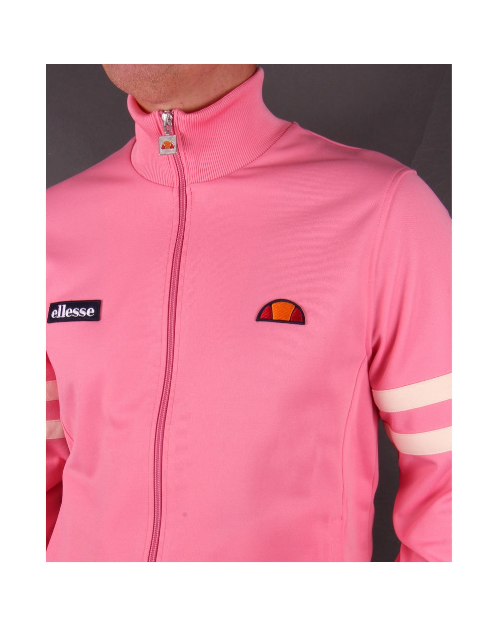 Ellesse Roma 2 Track Top Pink