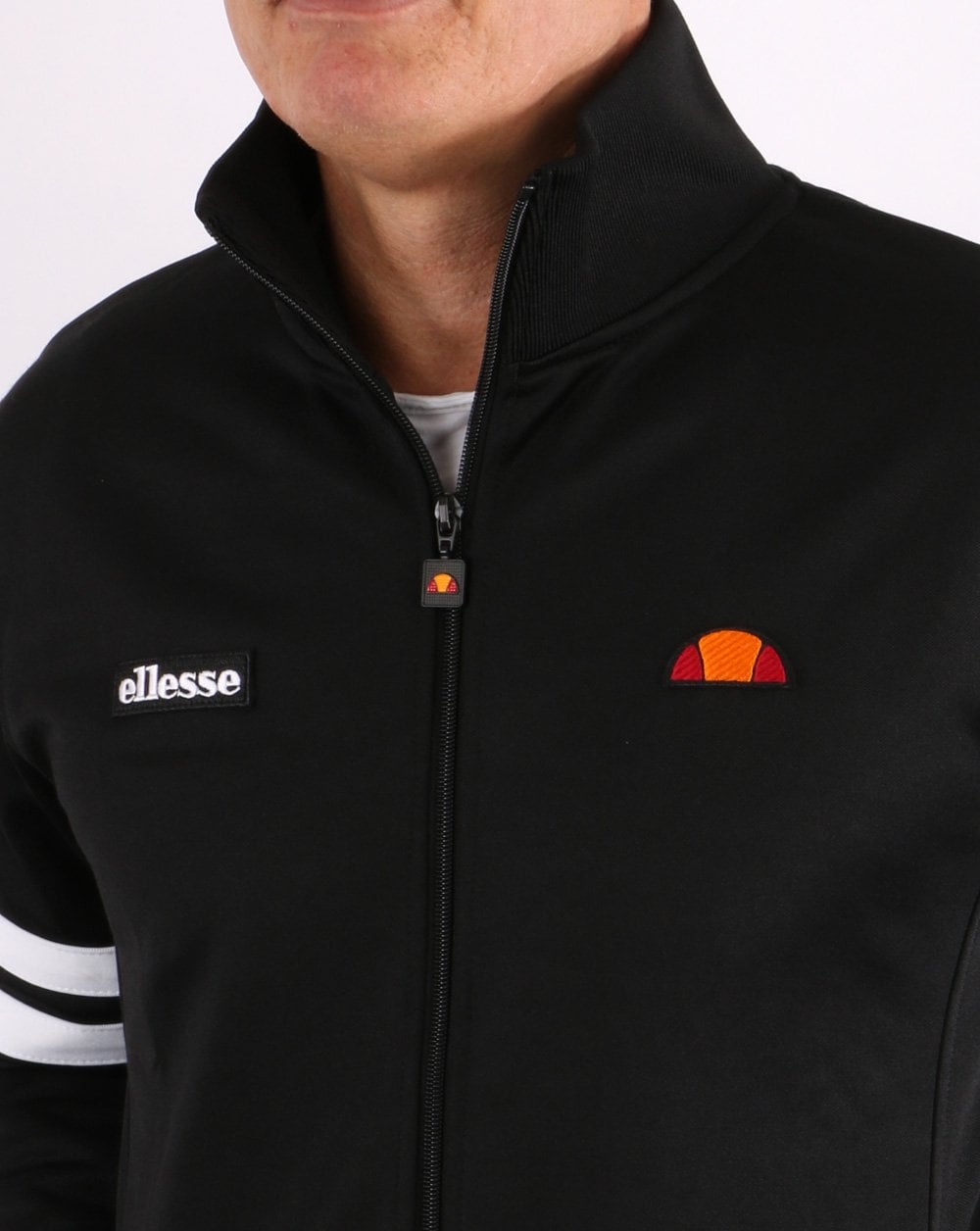 Ellesse Roma Track Top Black/White
