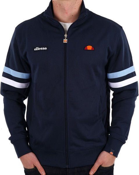 Ellesse Roma Track Top Navy/Light Blue/White