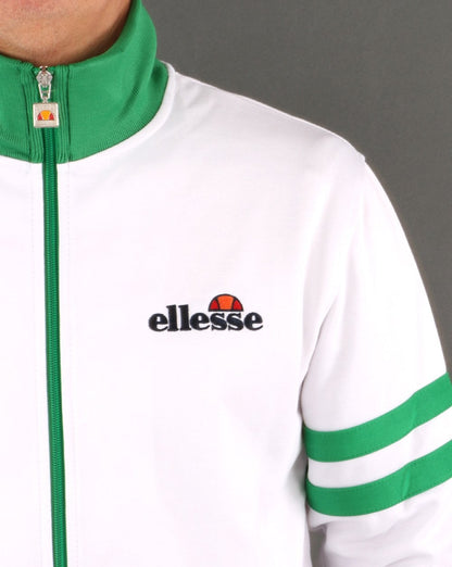 Ellesse Roma Track Top White/Green