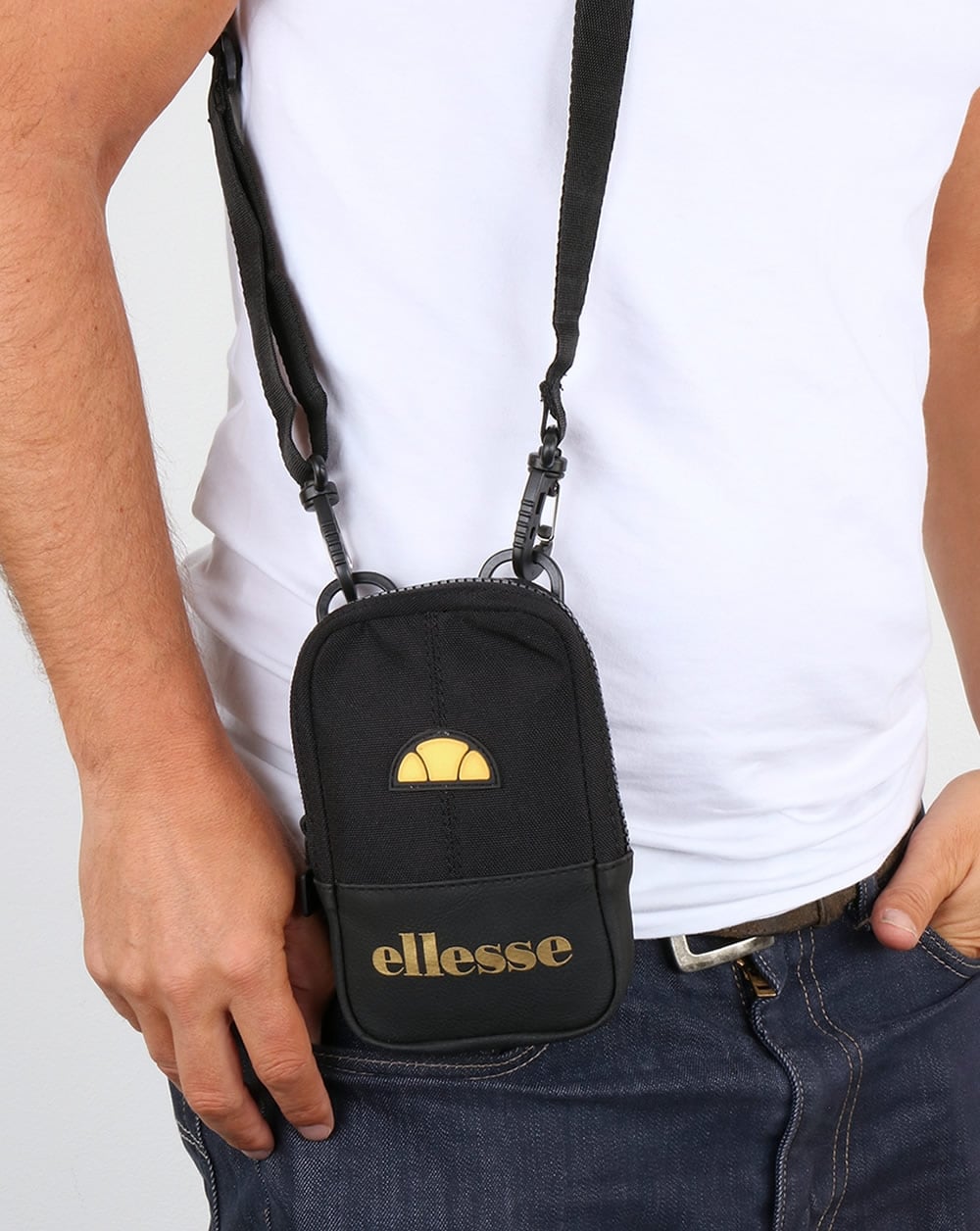 Ellesse Ruggero Small Items Bag Black/black