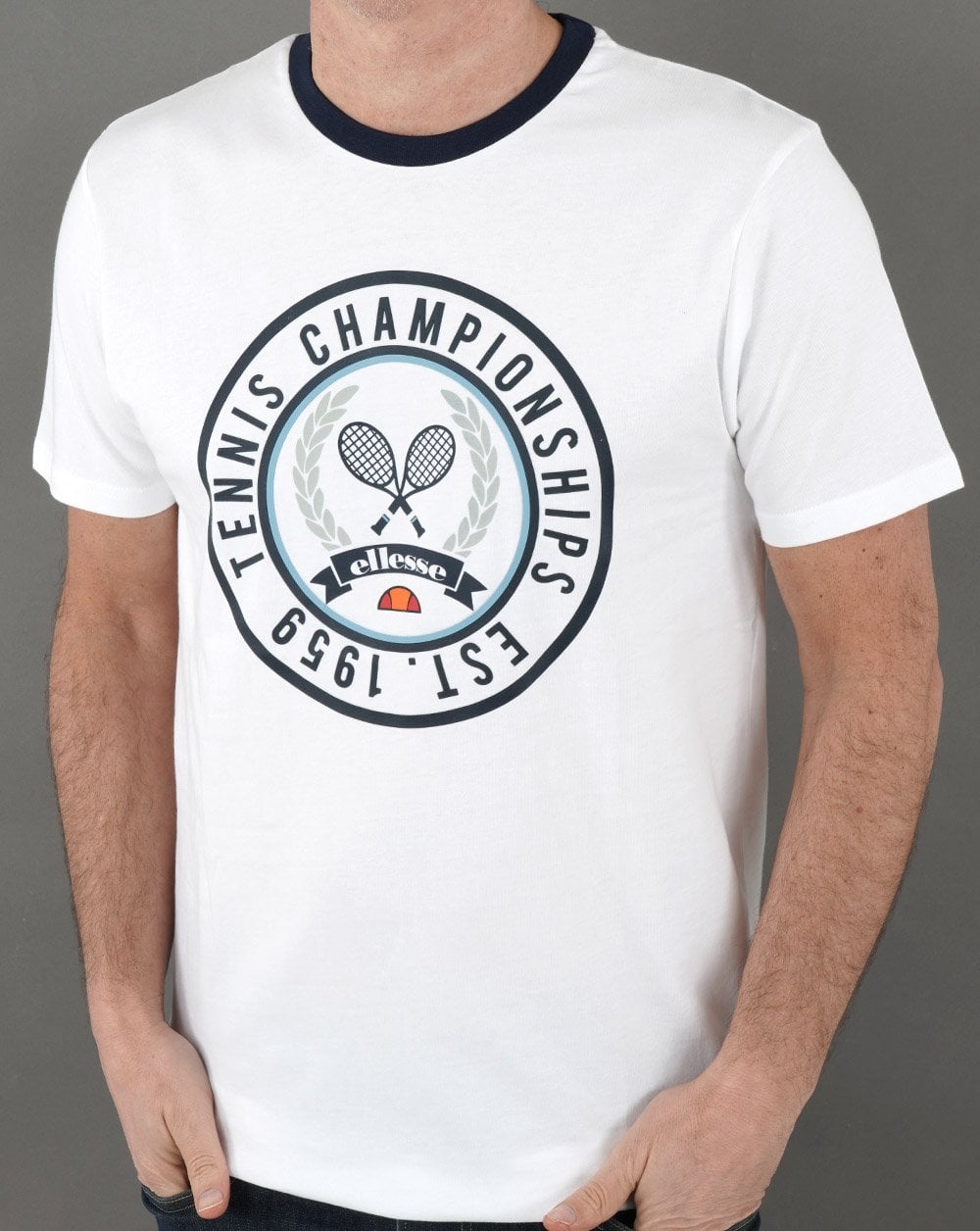 Ellesse Segna T Shirt White