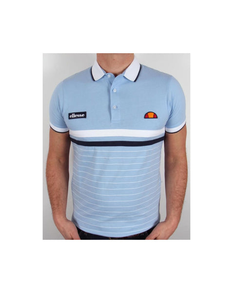 Ellesse Seppi Polo Shirt Sky Blue